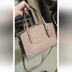 Coach Charlie Carryall 28 Inch Signature Leather Bag